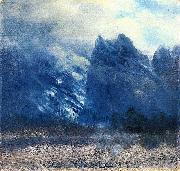 Albert Bierstadt The Wolf River, Kansas oil painting